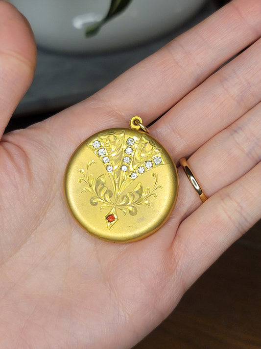 Gold filled locket