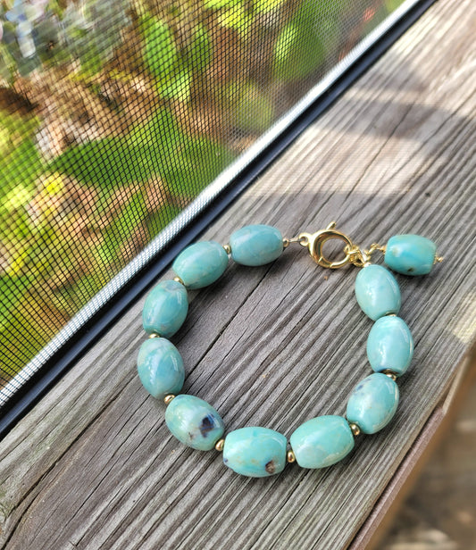 Dragon Skin Agate bracelet