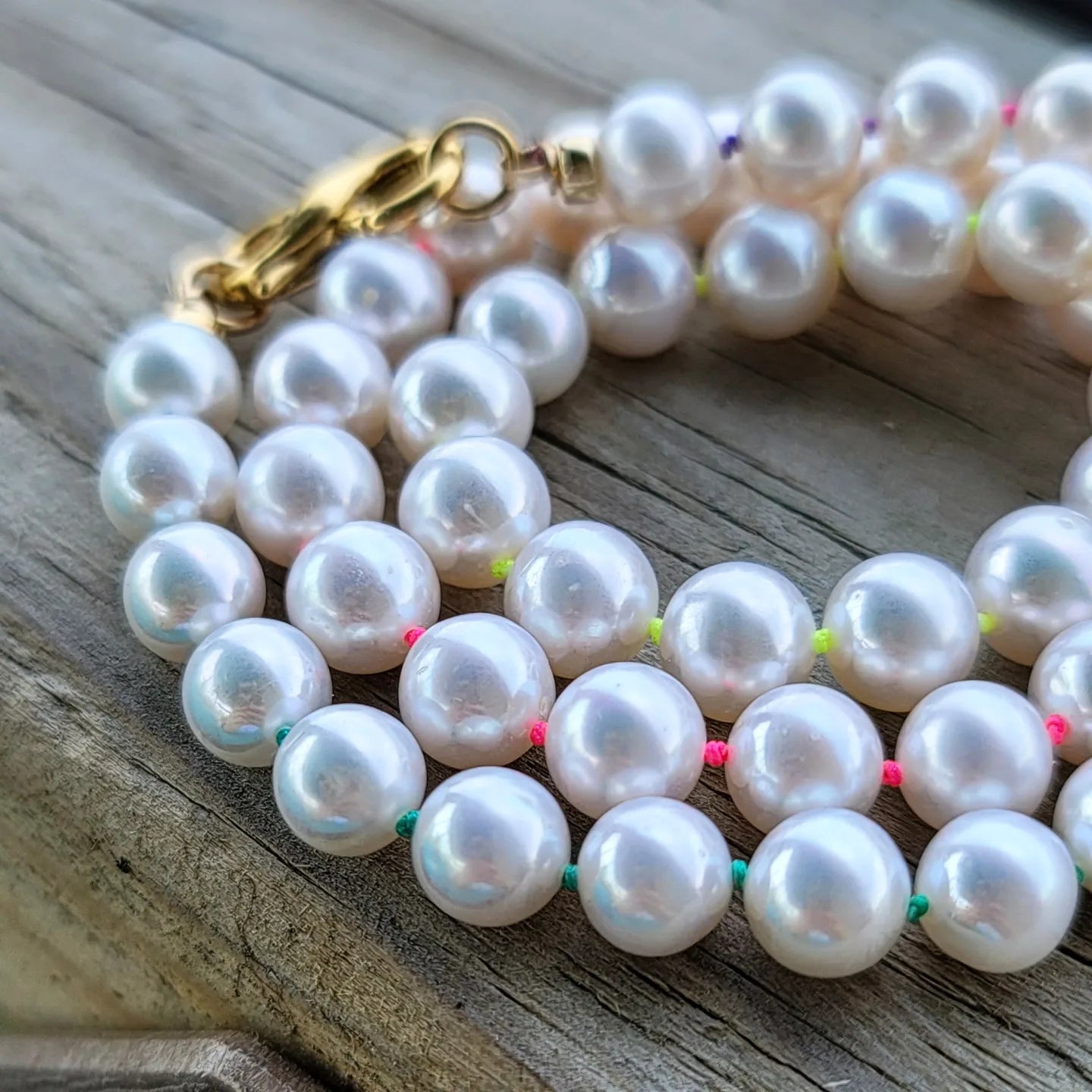 Freshwater pearl strand