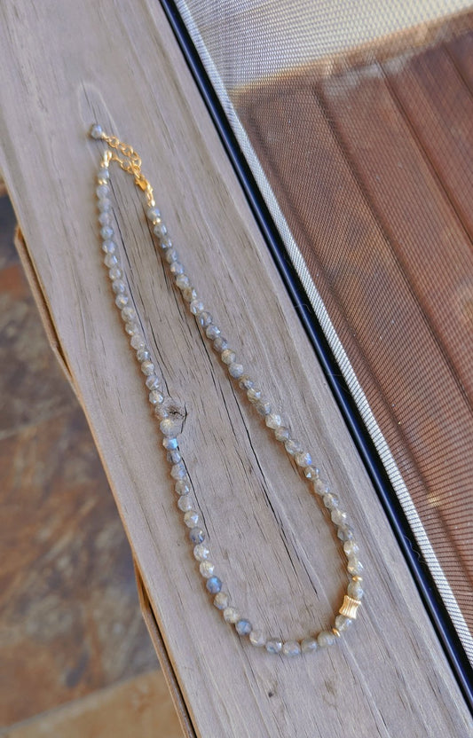 Labradorite strand