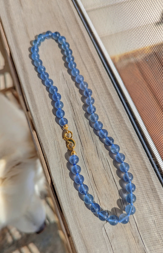 Blue Fluorite Strand