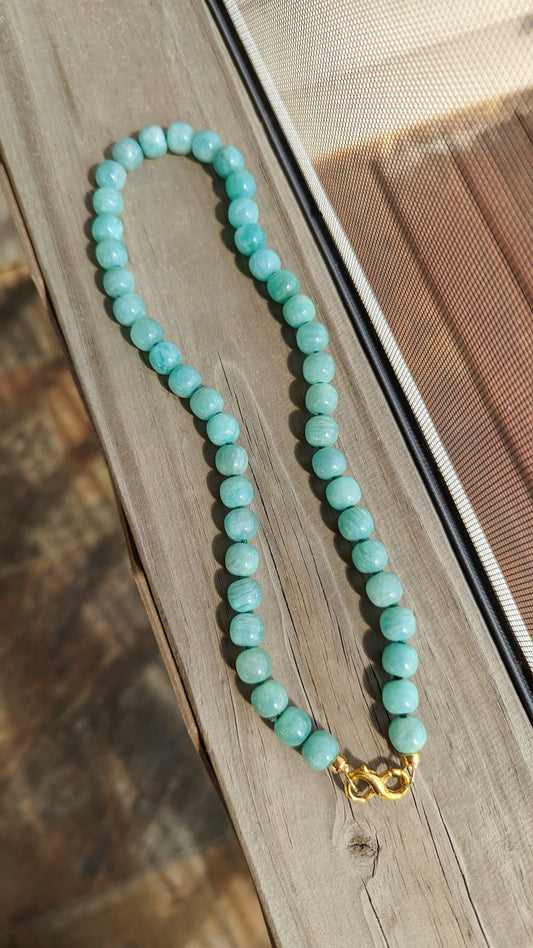 Amazonite strand
