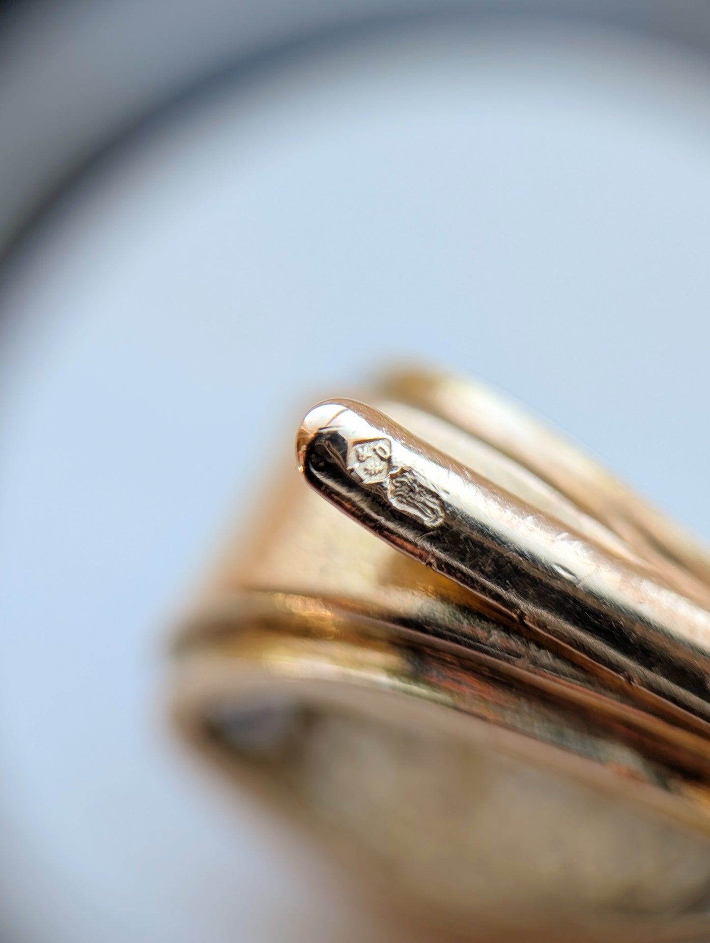 Antique French circle pendant with filigree details and pearls