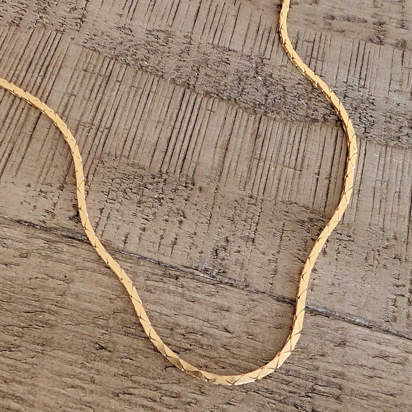 Slinky 14k cobra chain