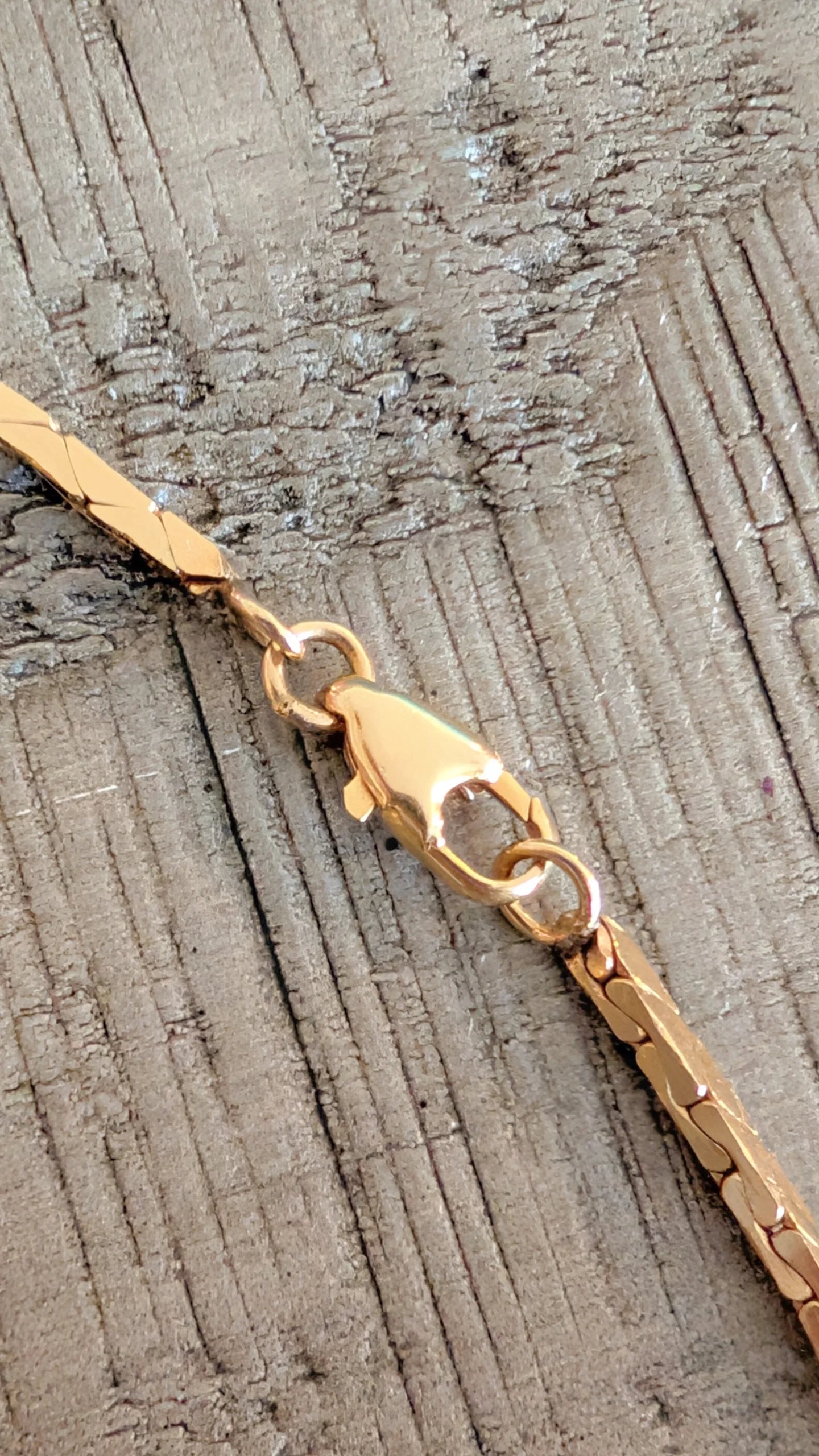 Slinky 14k cobra chain
