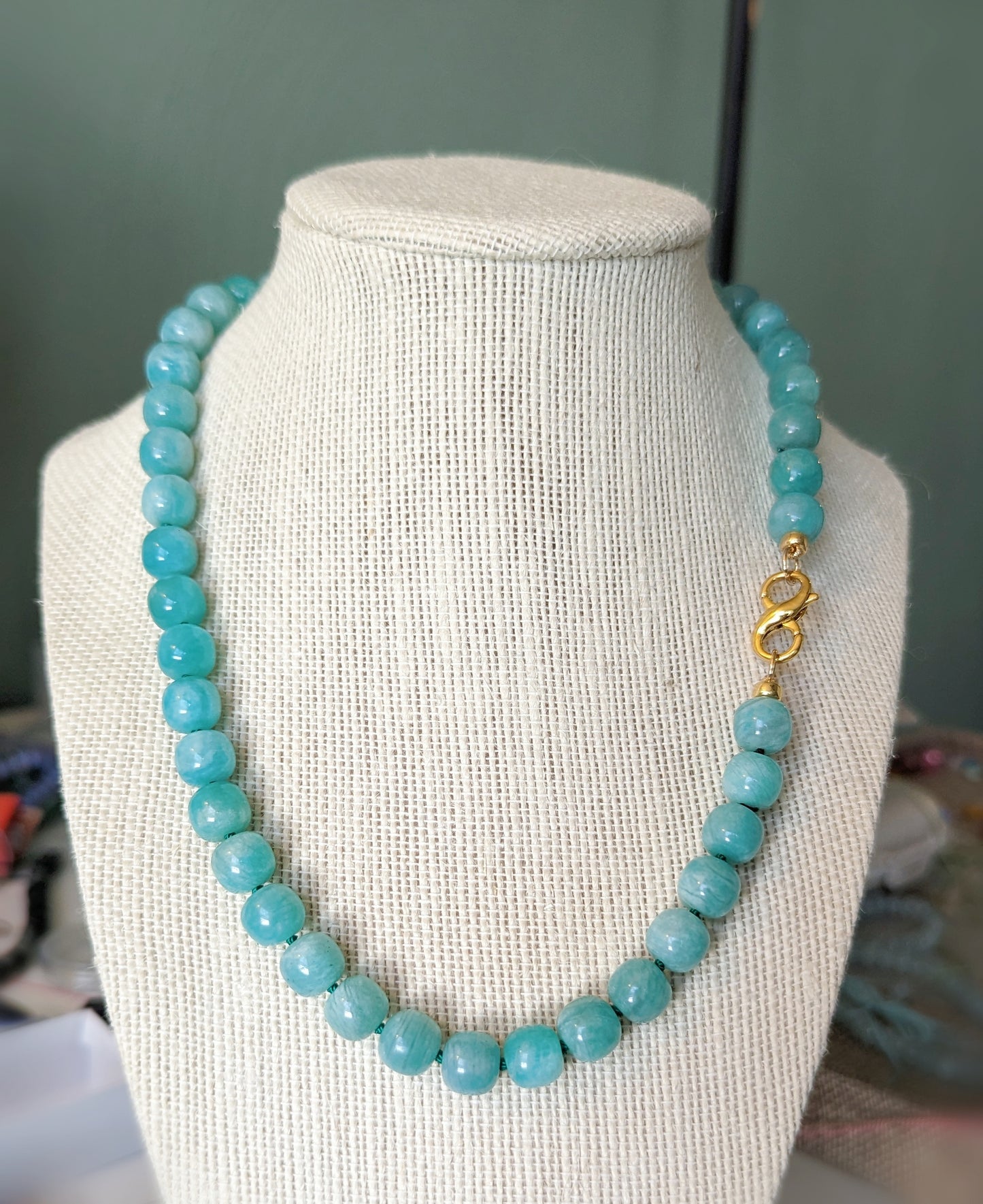 Amazonite strand